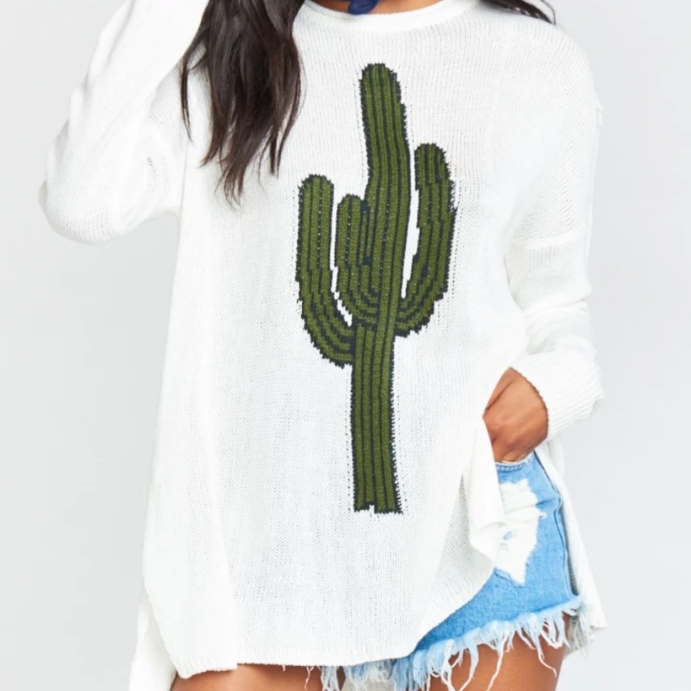 Show Me Your Mumu cactus sweater